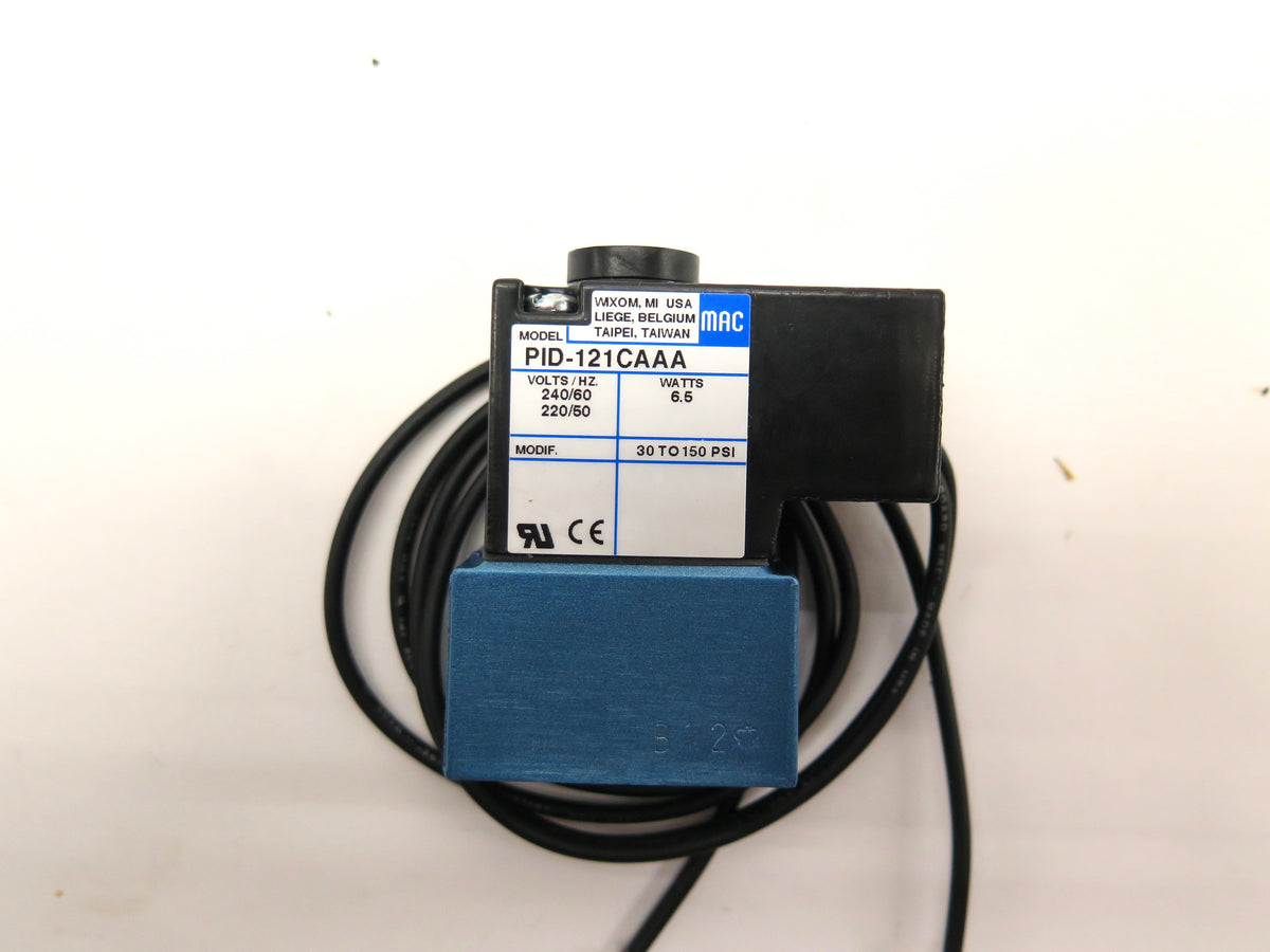 MAC Valve PID-121CAAA Pneumatic Solenoid Valve - Advance Operations
