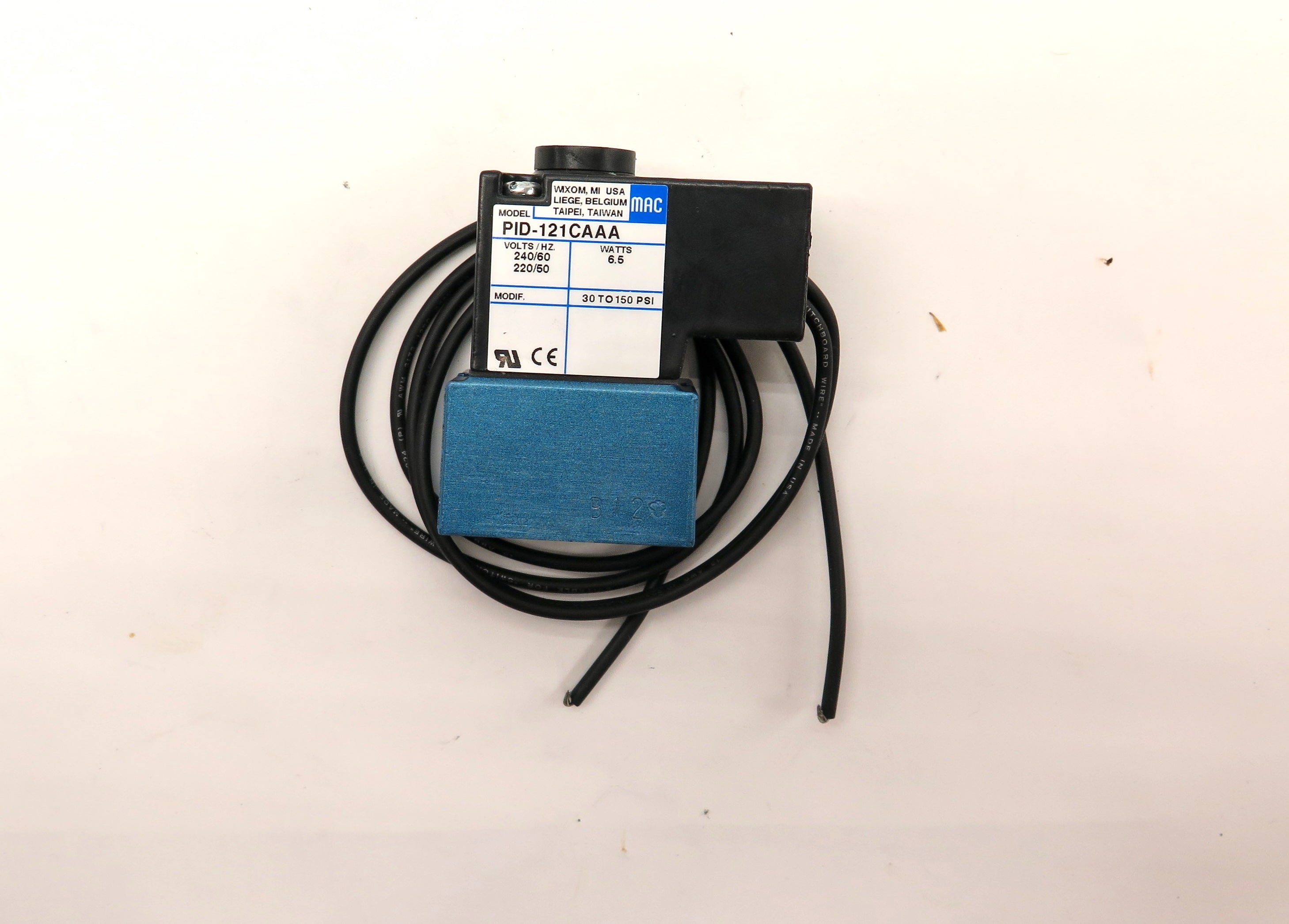 MAC Valve PID-121CAAA Pneumatic Solenoid Valve - Advance Operations