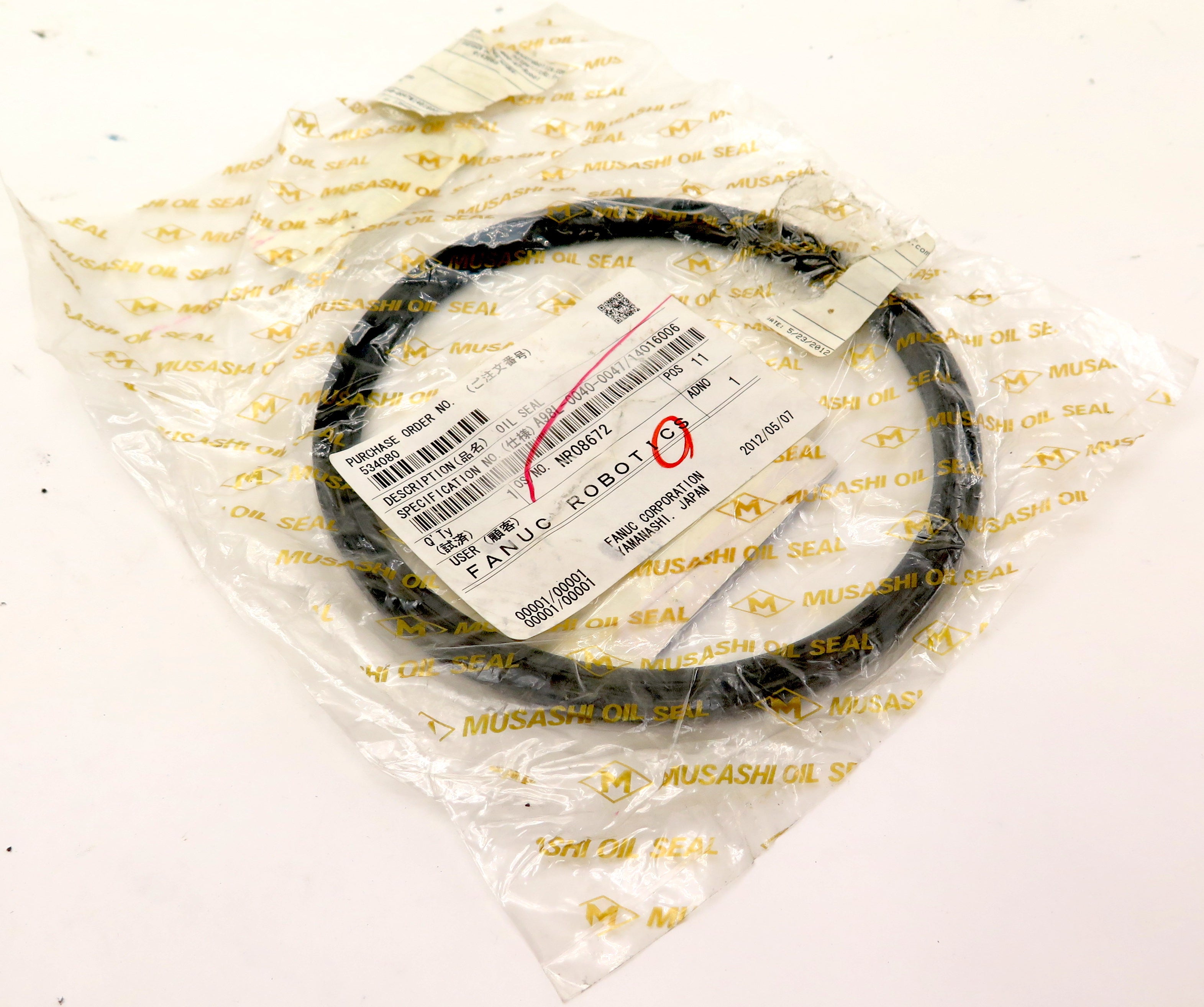 Fanuc Oil Seal A98L-0040-0047 #14016006 - Advance Operations