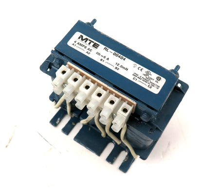 MTE RL-00404 Line Reactor 3 Phase 600V max 12.0mH - Advance Operations