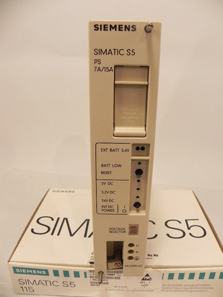 Siemens Power Supply 6ES5951-7LD11 - Advance Operations