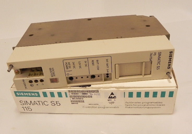 Siemens Power Supply 6ES5951-7LD11 - Advance Operations