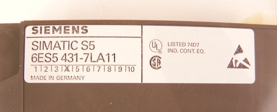 Siemens Digital Input Module 6ES5431-7LA11 - Advance Operations