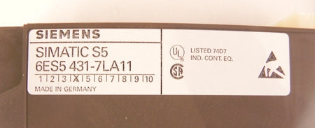 Siemens Digital Input Module 6ES5431-7LA11 - Advance Operations