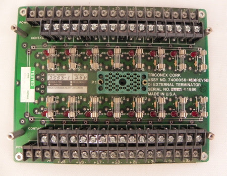 Triconex Terminal Board for 2553 7400056-310 - Advance Operations