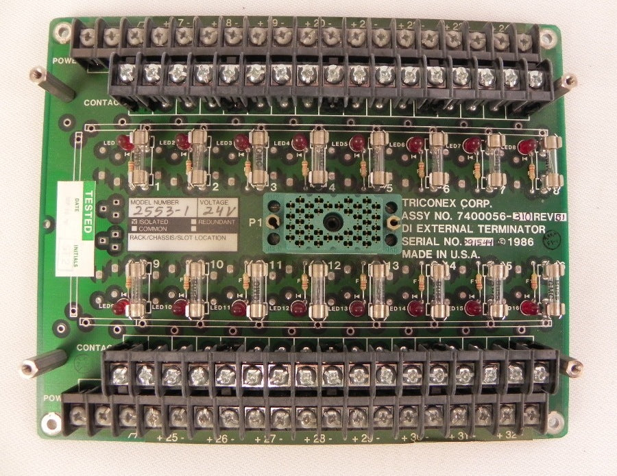 Triconex Terminal Board for 2553 7400056-310 - Advance Operations