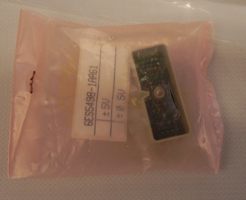 Siemens Analog Input Sub Module 6ES5498-1AA61 - Advance Operations
