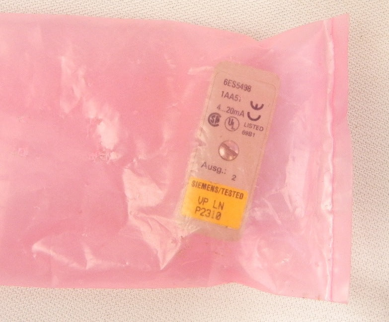 Siemens Analog Input Sub-Module 6ES5 498-1AA51 - Advance Operations