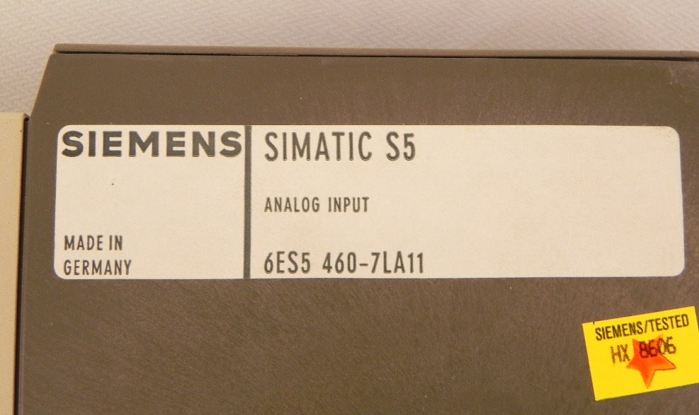 SIEMENS Analog Input Module 6ES5-460-7LA11 - Advance Operations