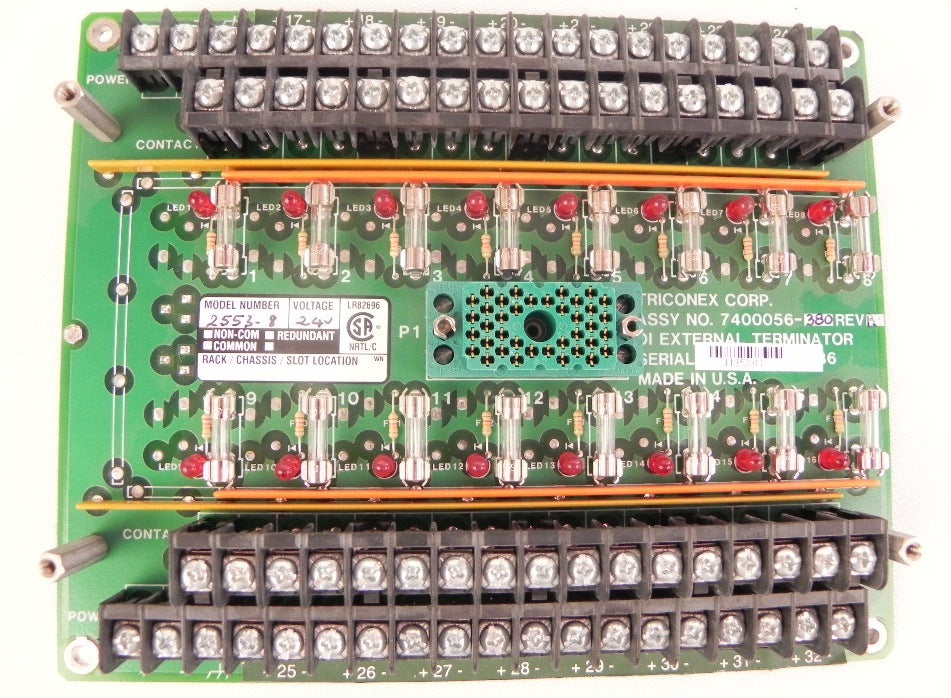 Triconex Terminal Board for 2553-8 7400056-380 - Advance Operations