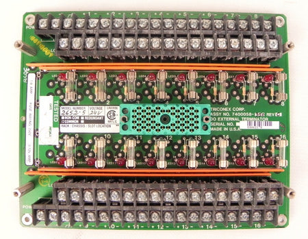 Triconex Terminal Panel for 2652-5 7400058-350 - Advance Operations