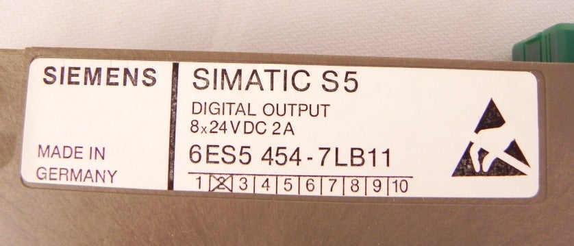 SIEMENS Digital Output Module 6ES5-454-7LB11 - Advance Operations