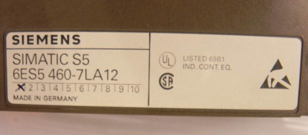 Siemens Analog Input Module 6ES5 460-7LA12 - Advance Operations